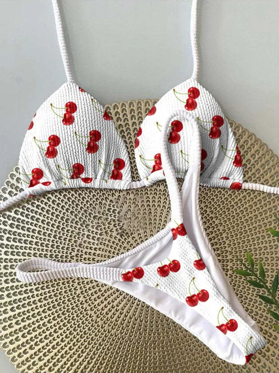 Niki Bikini - Cherry Print
