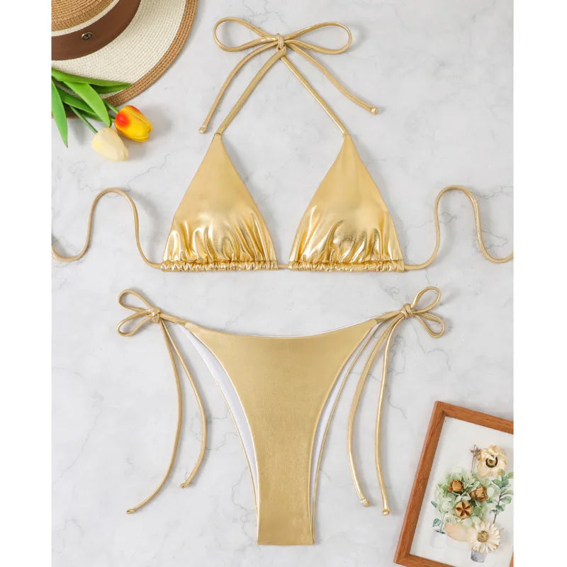 Star Bikini - Gold